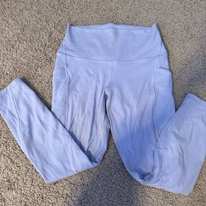 Lululemon light blue leggings